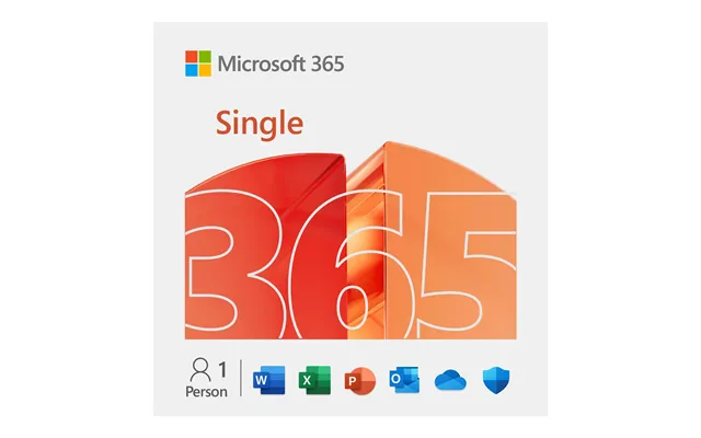 Microsoft 365 Personal Licensabonnement 1 År Til 1 Bruger På 5 Enheder