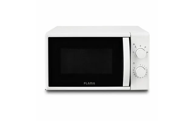 Mikrobølgeovn Flama 1824fl 20 L - 700 W, Hvid