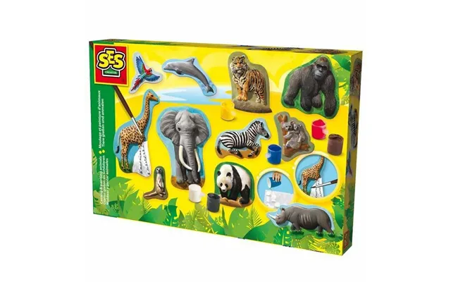 Modellervoks Sæt Ses Creative Molding And Painting - Animals