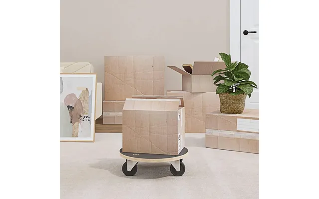 Møbelhunde - 2 Stk. Rund Ø38 × 11,5 Cm, 250 Kg