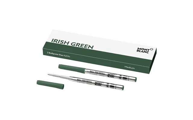 Montblanc Kuglepen-refill 128217 - Grøn, 2 Stk.