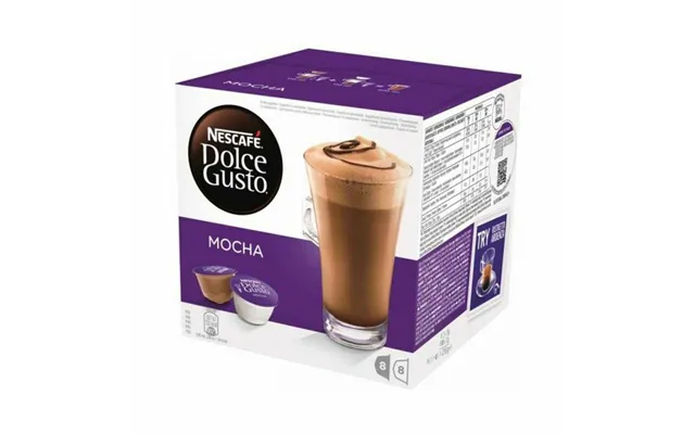 Nescafé Dolce Gusto Mocha Kaffekapsler - 16 Stk Giver 8 Kopper