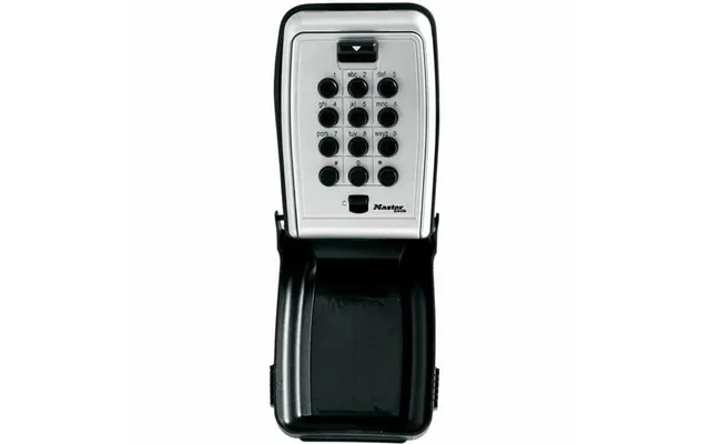 Nøgleskab Med Kode Master Lock 5422eurd - Metal, Grå Sort, 11,7 × 7,9 × 5 Cm