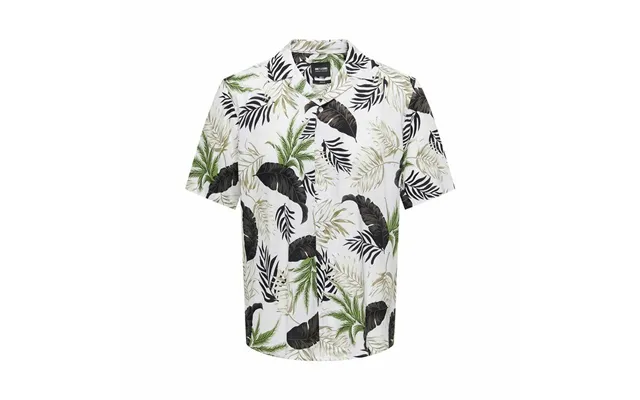 Only & Sons Cuba Casual Skjorte, Kort Ærme - S