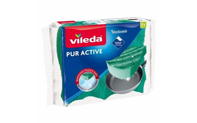 Opvaskesvamp Vileda Pur Active - 2 Stk.