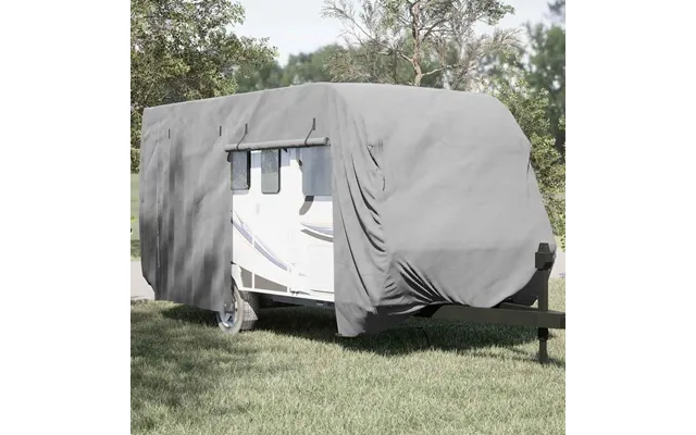 Overtræk Til Campingvogn 460 × 250 × 220 Cm - Åndbart Ikke Vævet Stof, Grå