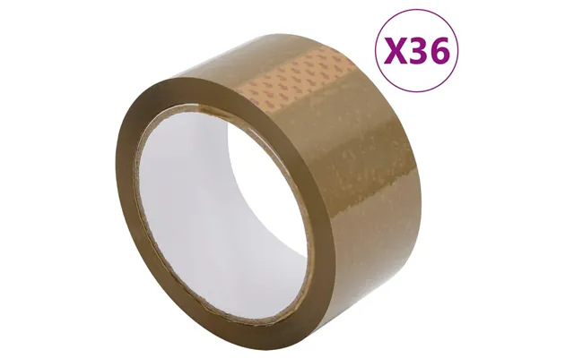 Pakketape 36 Stk. 48 Mm X 66 M Brun