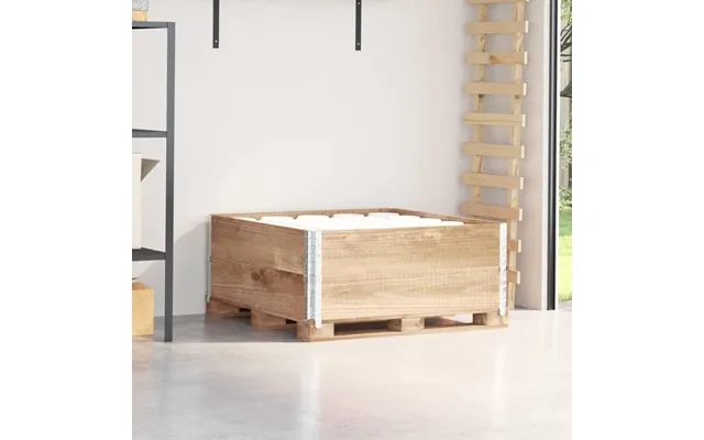 Pallerammer 2 Stk. 100×100 Cm I Massivt Fyrretræ - Stabelbare Og Foldbare