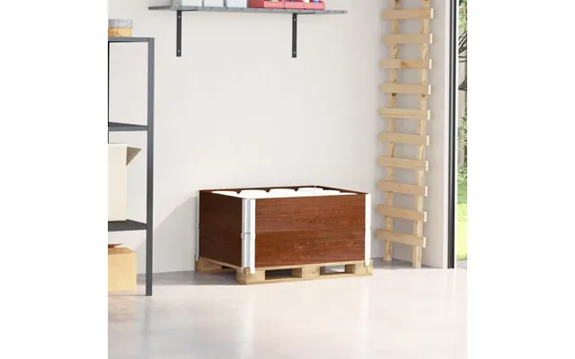 Pallerammer 2 Stk. 80×60 Cm I Massivt Fyrretræ - Brun
