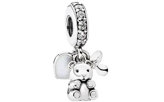 Pandora Charm Til Kvinder - Baby Teddy Bear I Sterling Sølv