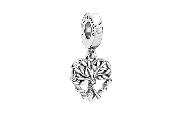 Pandora Heart Family Tree Dangle Charm I Sterling Sølv