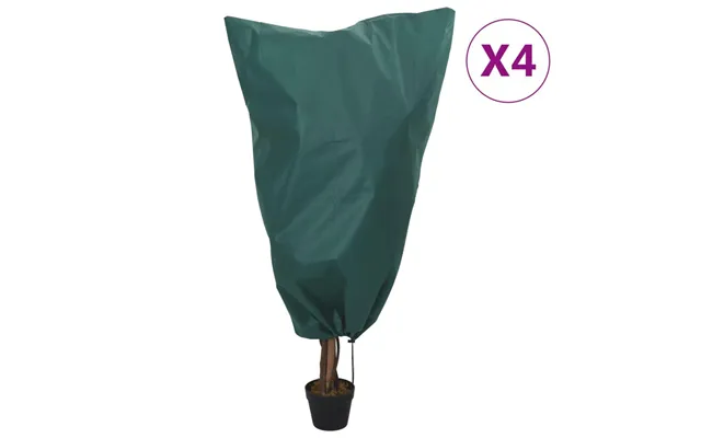 Plantebeskyttelse Med Snore - 4 Stk., 70 G M , 0,8 × 0,8 M