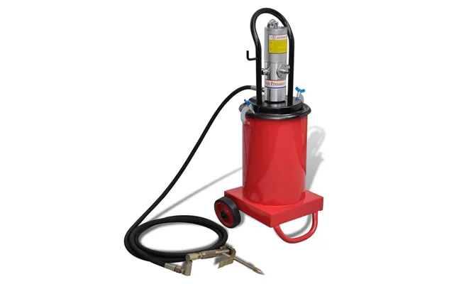 Pneumatisk Fettinjektor Med Beholder - 12 L, På Hjul