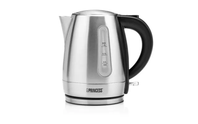Princess 236023 Elkedel 1,0 L - 2.200 W, Rustfrit Stål Sort
