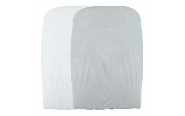 Puslepudebetræk Domiva 50 × 75 Cm - 2 Stk Hvid Grå
