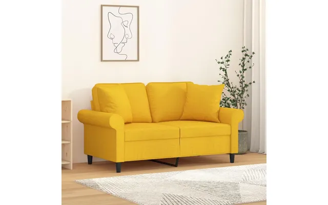 Pyntepuder 2 Stk. 40×40 Cm I Stof - Lysegul
