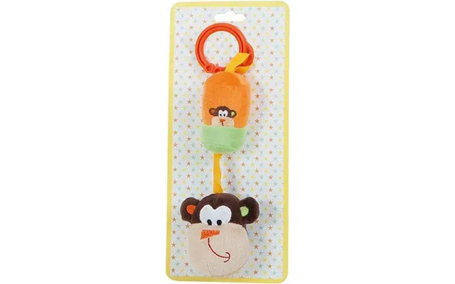 Rangle Med Abe - Blød Babyrangle 24 Cm