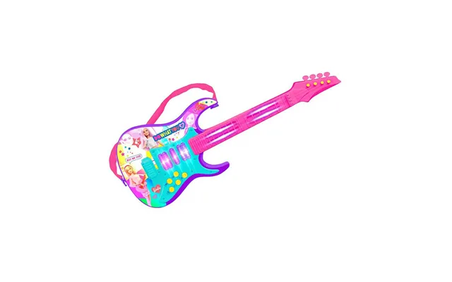 Reig Børneguitar - Pink Elektronisk Legetøjsguitar Med Lys