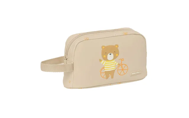Safta Termomadkasse - Bjørn, Beige 21,5 × 12 × 6,5 Cm