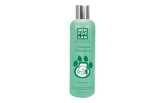 Shampoo Til Gnavere Menforsan - Aloe Vera, 300 Ml