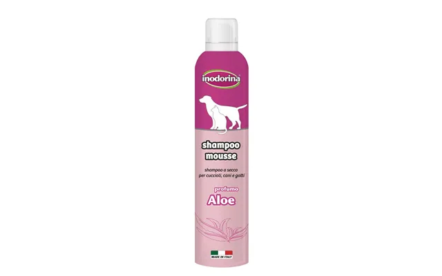 Shampoo Til Kæledyr Inodorina Aloe Vera Skum 300 Ml