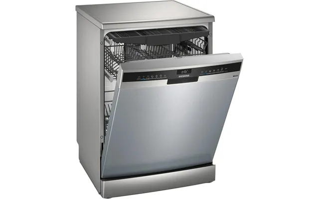 Siemens Opvaskemaskine Sn23hi02me, 60 Cm - Stål Sort