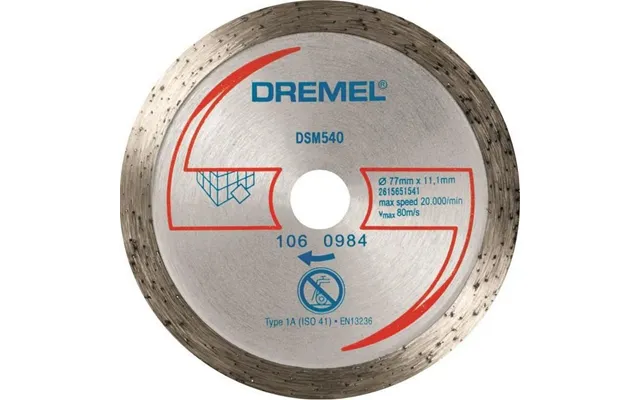 Skæreskive Til Tegl Og Fliser Dremel Dsm540