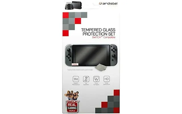 Skærmbeskyttelse Til Nintendo Switch - Blackfire Hærdet Glas 9h