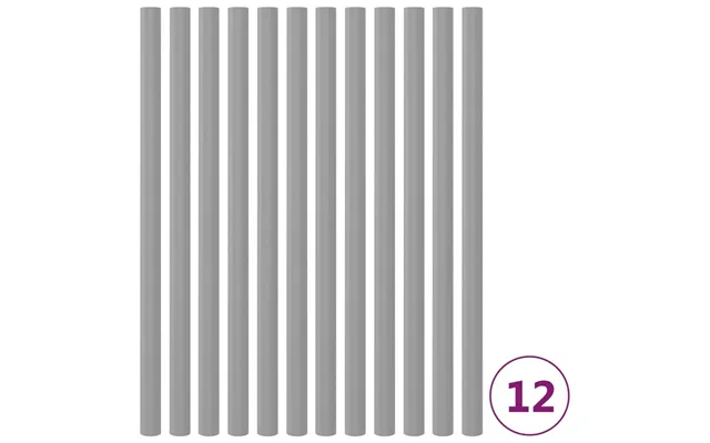 Skumrør Til Trampolinstolper 92,5 Cm - 12 Stk., Grå