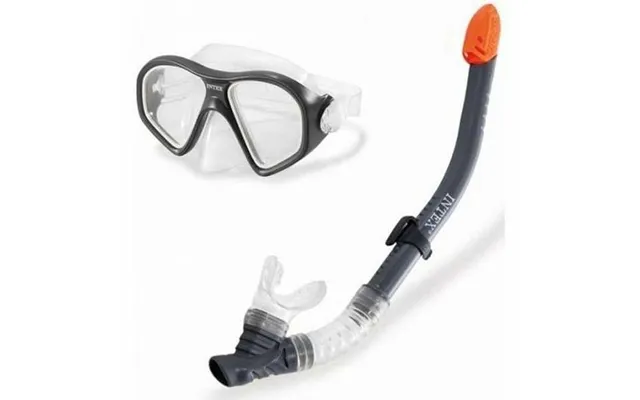 Snorkelsæt Til Voksne Intex - Maske Og Rør Pvc