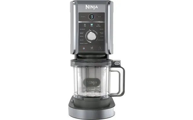 Sorbetblender Ninja Creami Deluxe Nc502eu 709 Ml - Sort Sølv