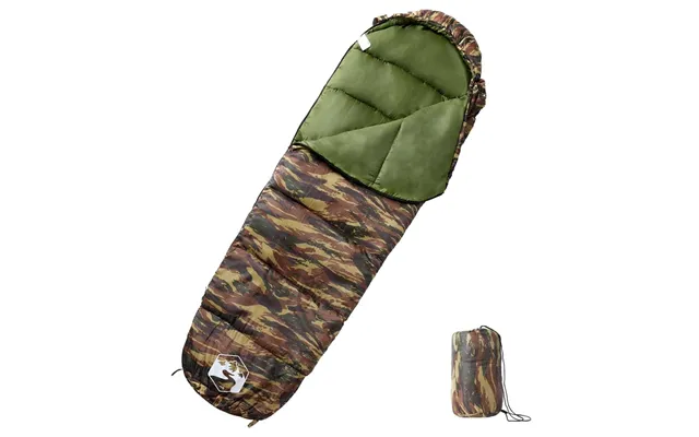Sovepose Til Voksne - Mumieformet, 3 Årstider, Camouflage