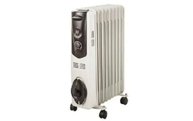 S&p Sahara 2503 Olieradiator 11 Kamre - Hvid 2500 W