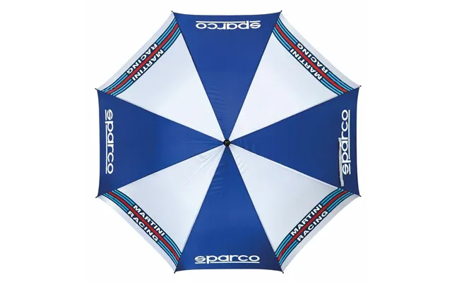 Sparco Martini Racing Paraply - Blå Hvid, Polyester