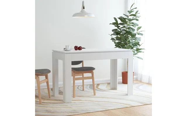 Spisebord I Hvidt Konstrueret Træ - 120 × 60 × 76 Cm