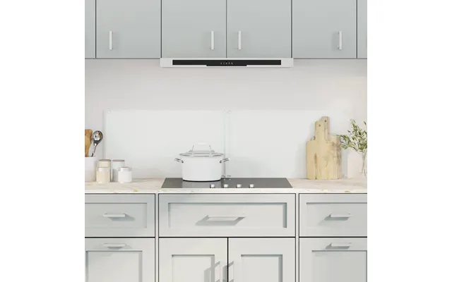 Stænkplader 2 Stk. 70 × 60 Cm - Hærdet Glas, Gennemsigtig