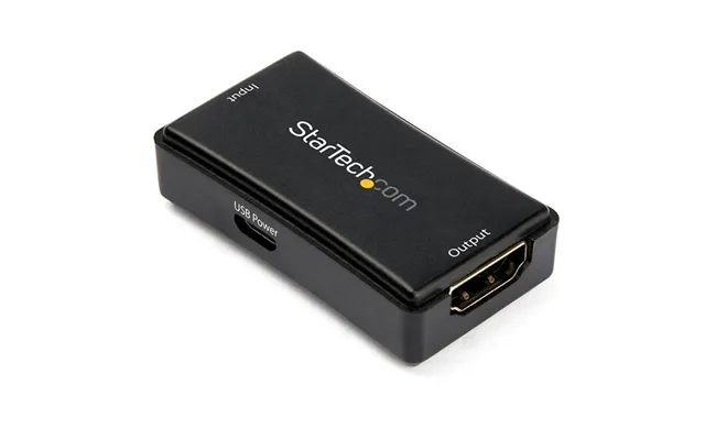 Startech Hdboost4k2 Hdmi-forstærker - Sort