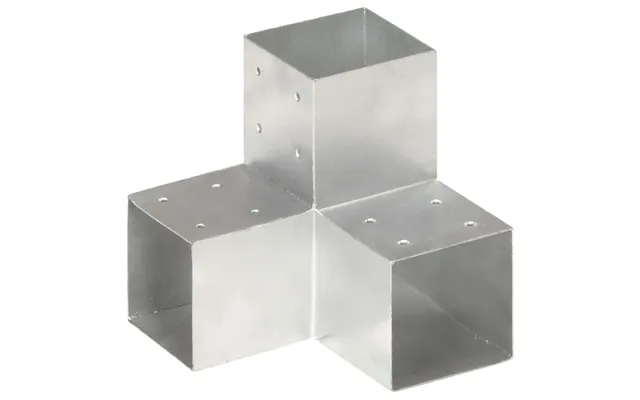 Stolpebeslag Y-form 101 × 101 Mm - Galvaniseret Metal
