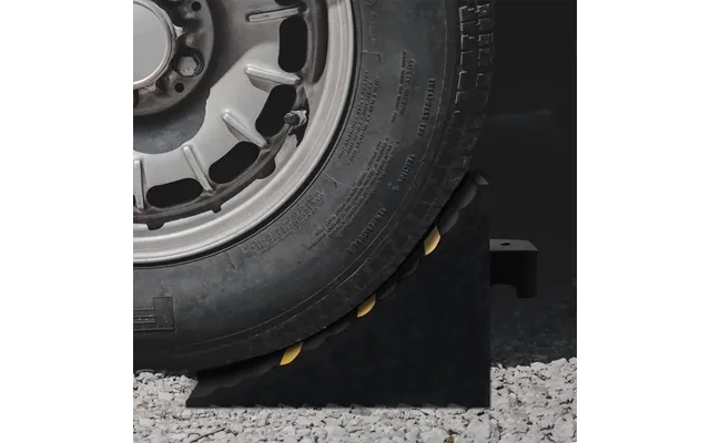Stopklodser Til Parkering - 2 Stk. Gummi, 29 × 16 × 19 Cm