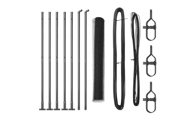 Svejset Trådhegn Med Betonsokkel 10 × 1,2 M - Grå, Pvc-belagt Stål