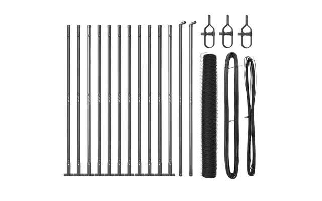 Svejset Trådhegn Med Betonsokkel - 25 X 1,2 M, Grå