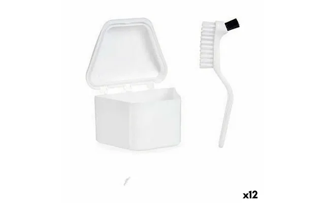 Tandprotesesæt - Berilo Hvid, Polypropylen 12 Enheder