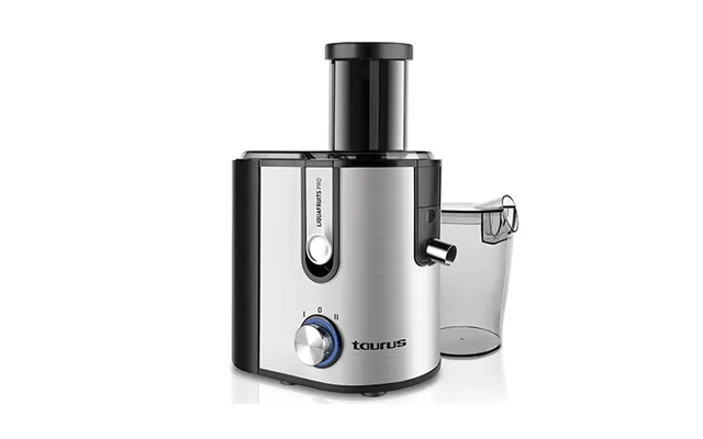 Taurus Liquafruits Pro Saftpresser - Stål, 600 W, 1,2 L