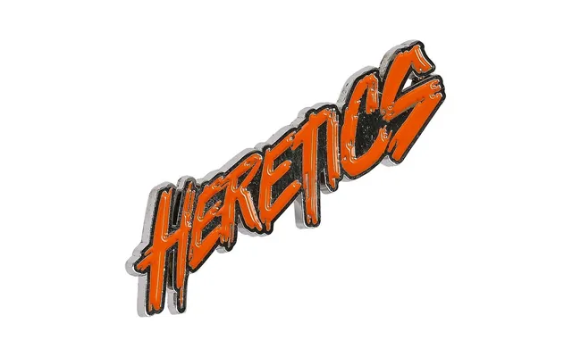 Team Heretics Metalnåle - Sæt Med 8 Stk., Sort
