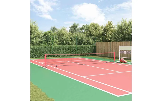 Tennisnet - Sort Rød, 595 × 90,5 × 87 Cm