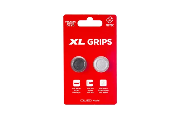 Thumb Grips Til Nintendo Switch - Fr-tec Xl Grips Sort Multifarvet