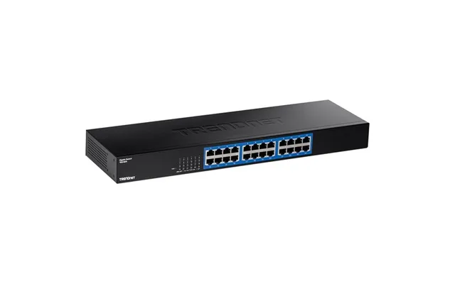 Trendnet Teg-s25 Gigabit Switch 24 Porte - Sort