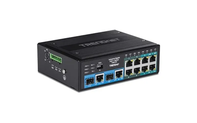 Trendnet Ti-bg104 Industriel Gigabit Switch Med Poe