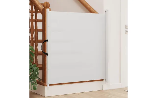 Udtrækkelig Låge Til Kæledyr 102,5 × 125 Cm - Hvid