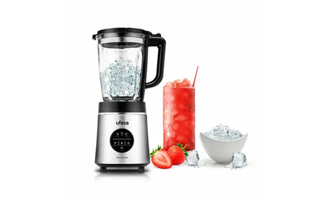 Ufesa Rock Crystal Blender Med Kande - Sort, 1.800 W